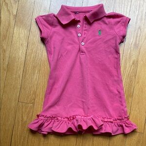 Ralph Lauren Pink Polo Dress size 2T